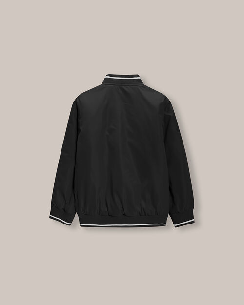 Chamarra Bomber Negro